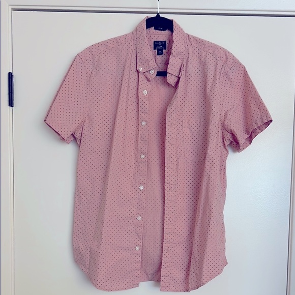 J. Crew Men's Casual Pink Button Down Shirt - Picture 1 of 4
